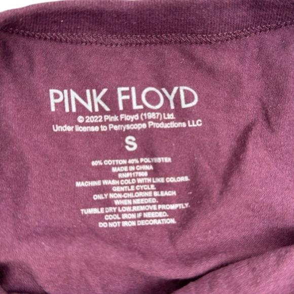 Vintage Style Pink Floyd Dark Side of the Moon Tee Small Must-Have for Rock Fans - Picture 3 of 3